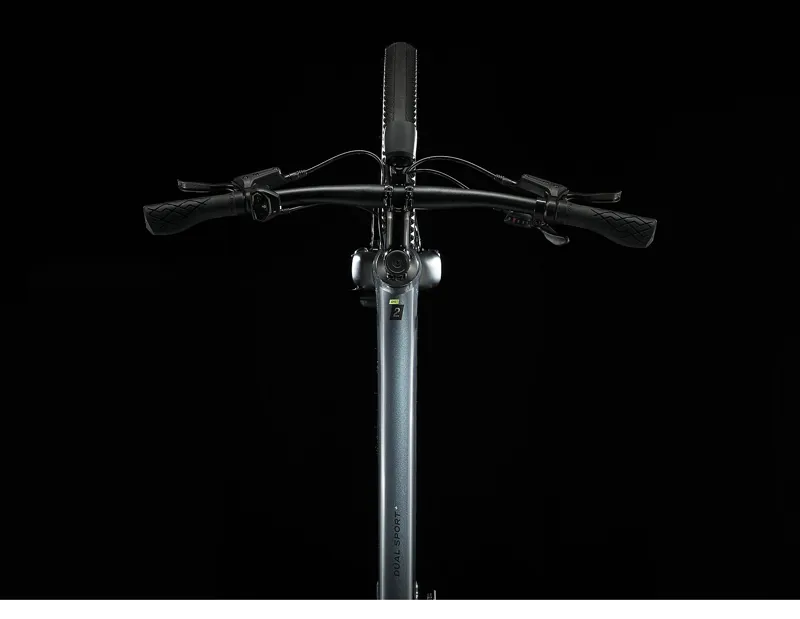 Trek Dual Sport+ 2 Hybrid eBike in Galactic Grey-5